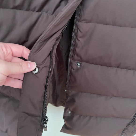 ❄️Athletic Works Dark Brown Hooded Coat - Picture 4 of 9